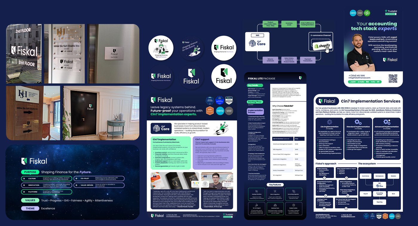 Fiskal collateral & brand system