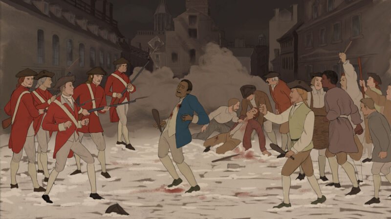 Still from The Federalist Society documentary