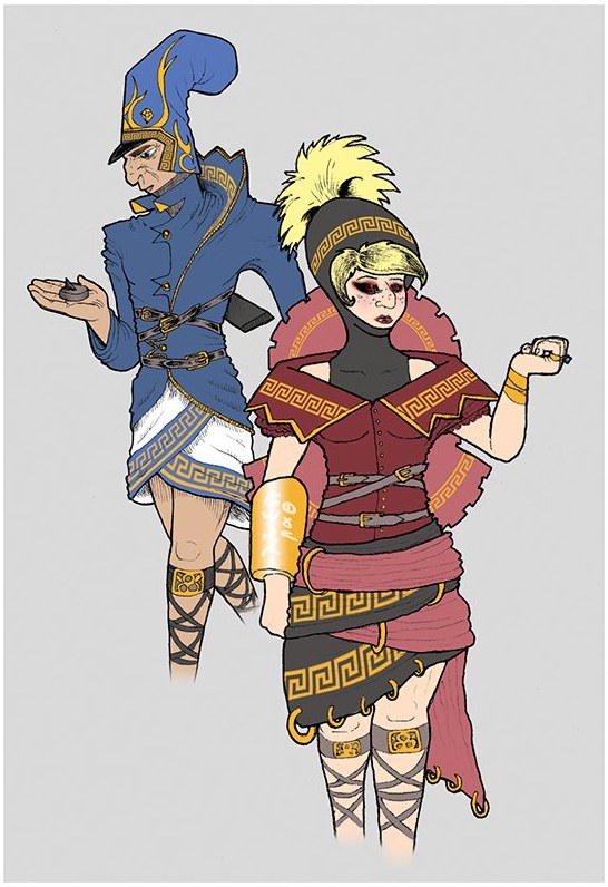 Costume character design
