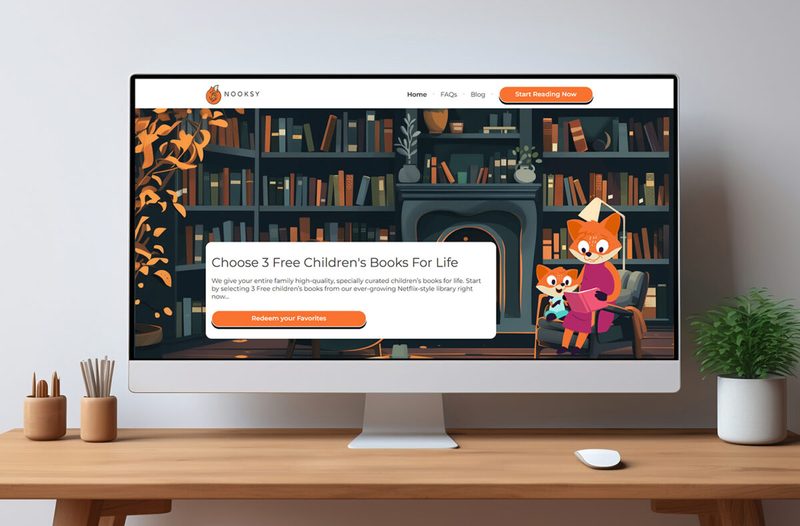 Nooksy: Website