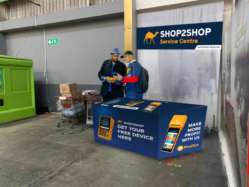 Shop2Shop in-store kiosk concept