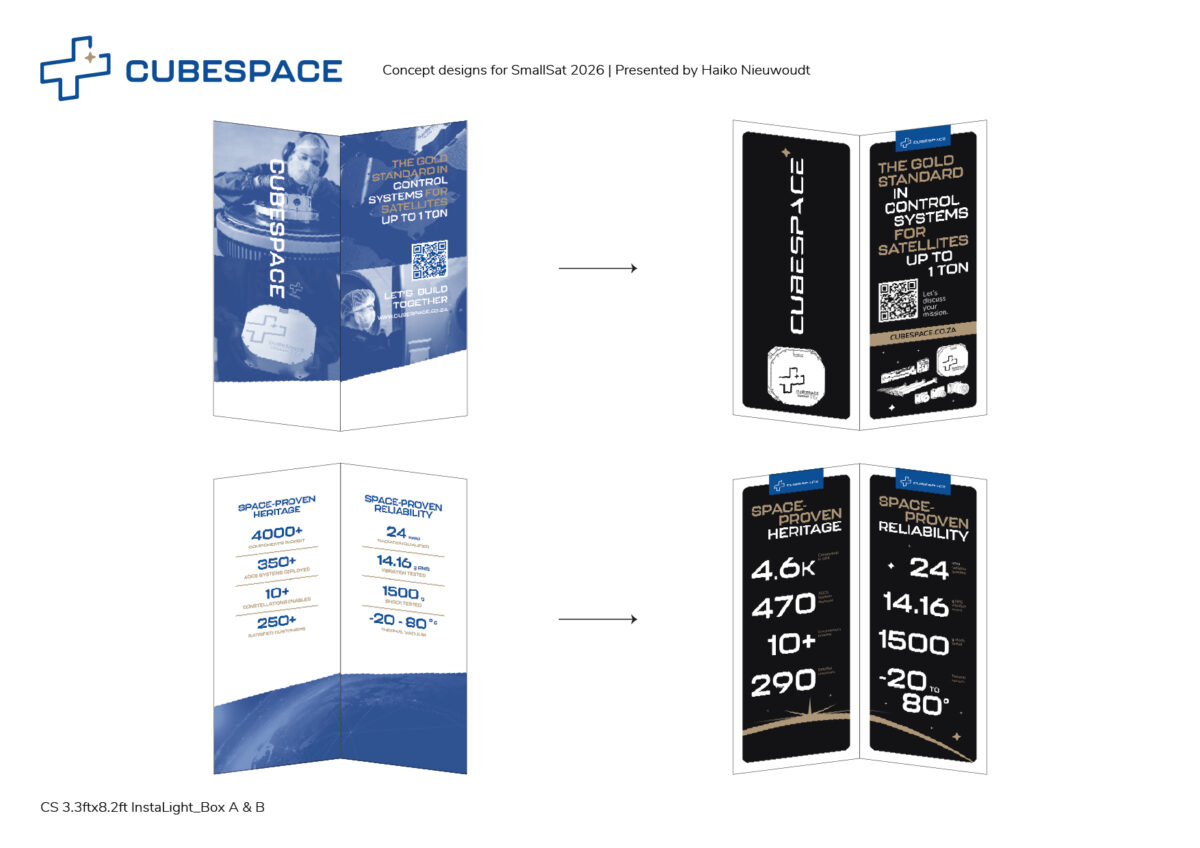 CubeSpace InstaLight display, concept B