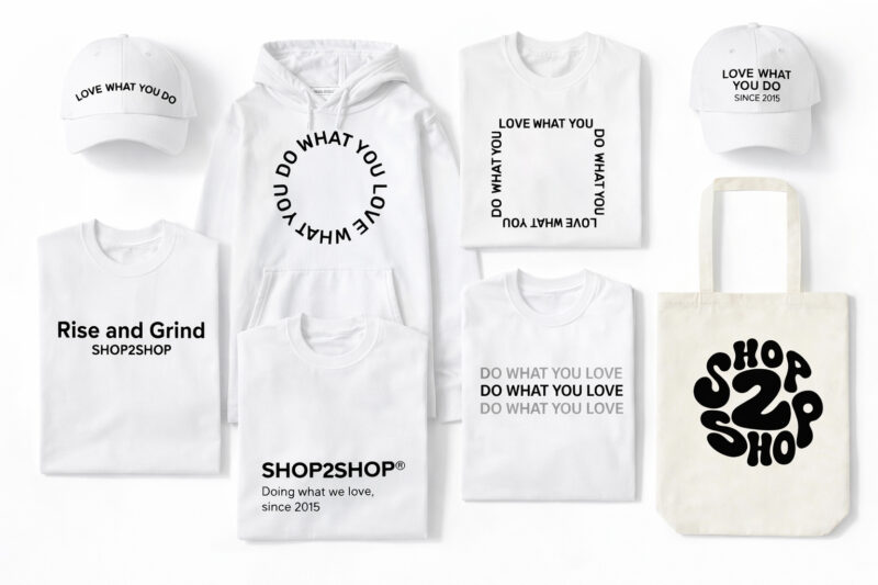 Shop2Shop merch designs