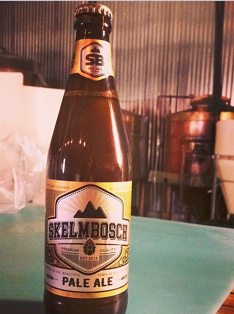 Skelmbosch Pale Ale label