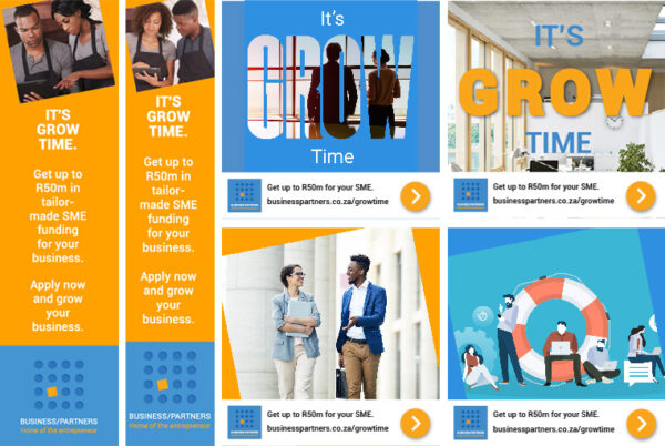 Business Partners, It's Grow Time ad set