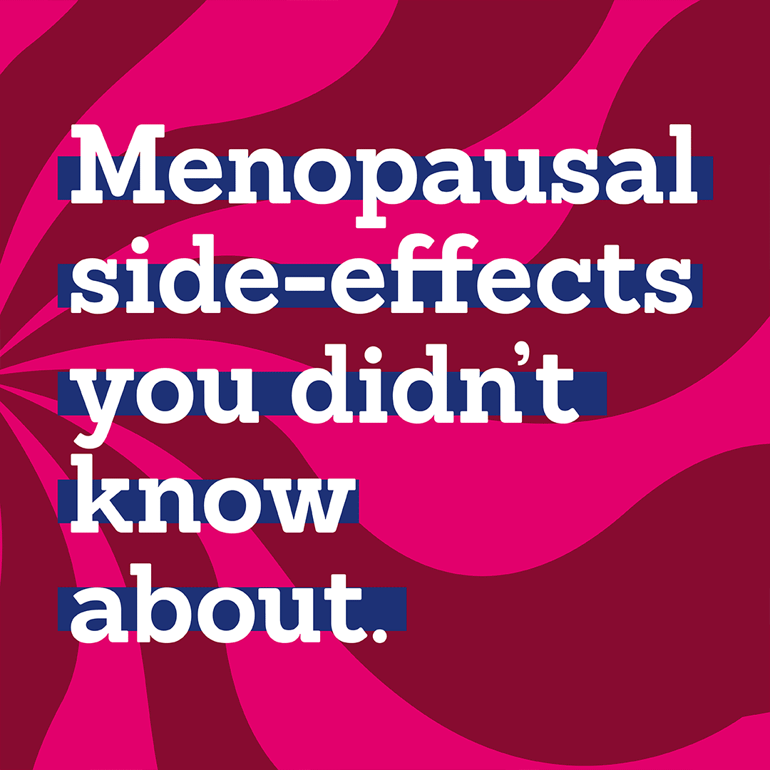 Marie Stopes, menopause side-effects animated ad