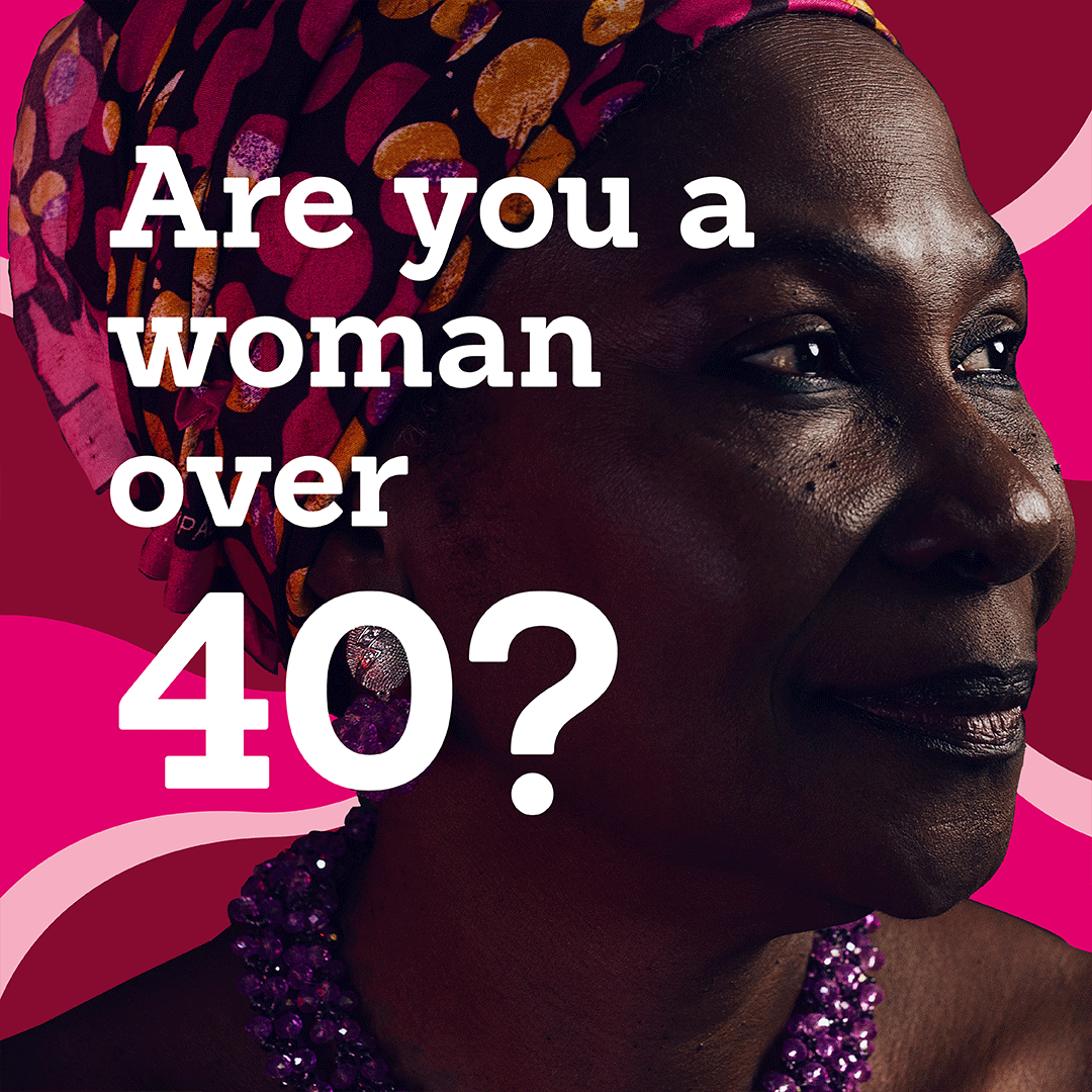 Marie Stopes, woman over 40 animated ad