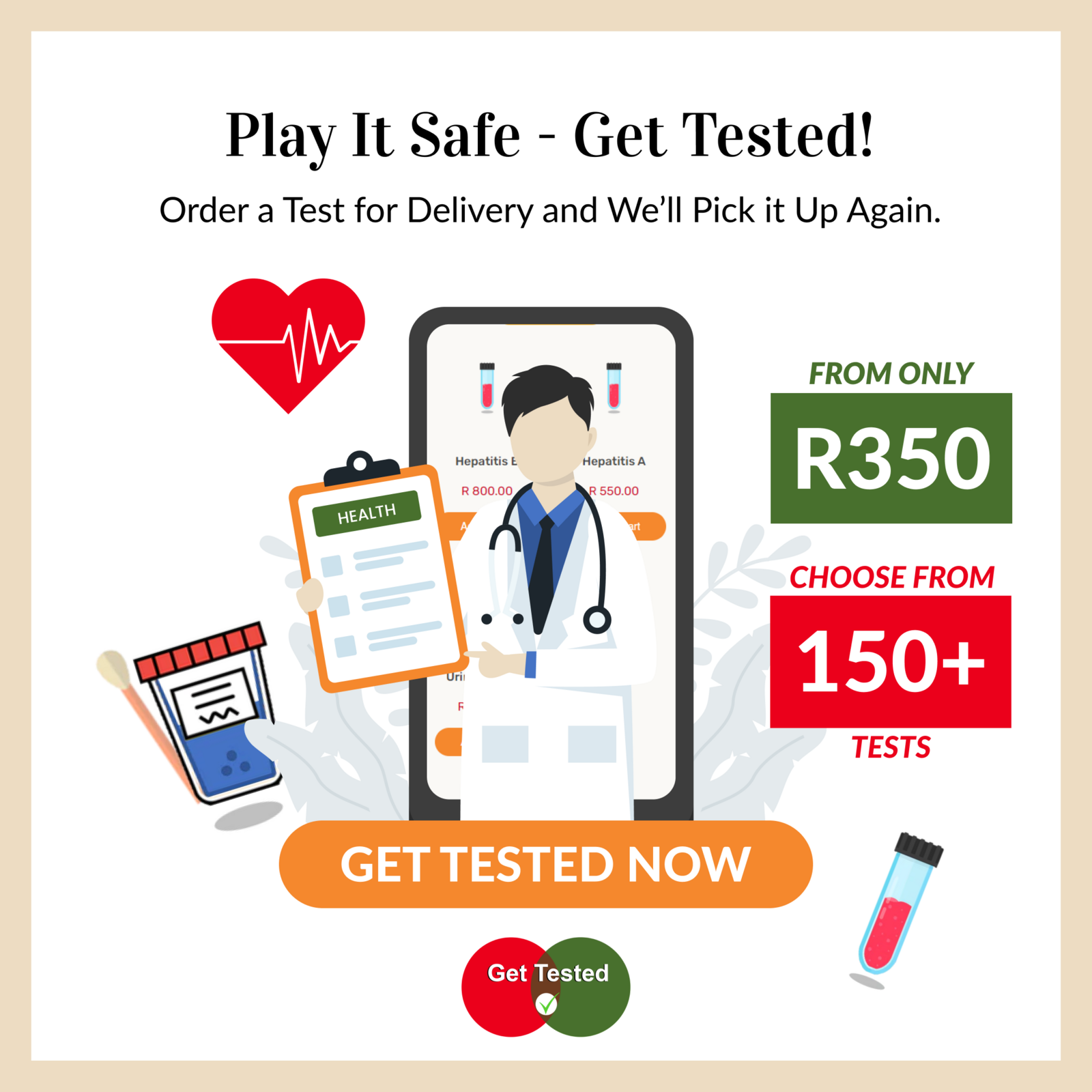 Get Tested ad