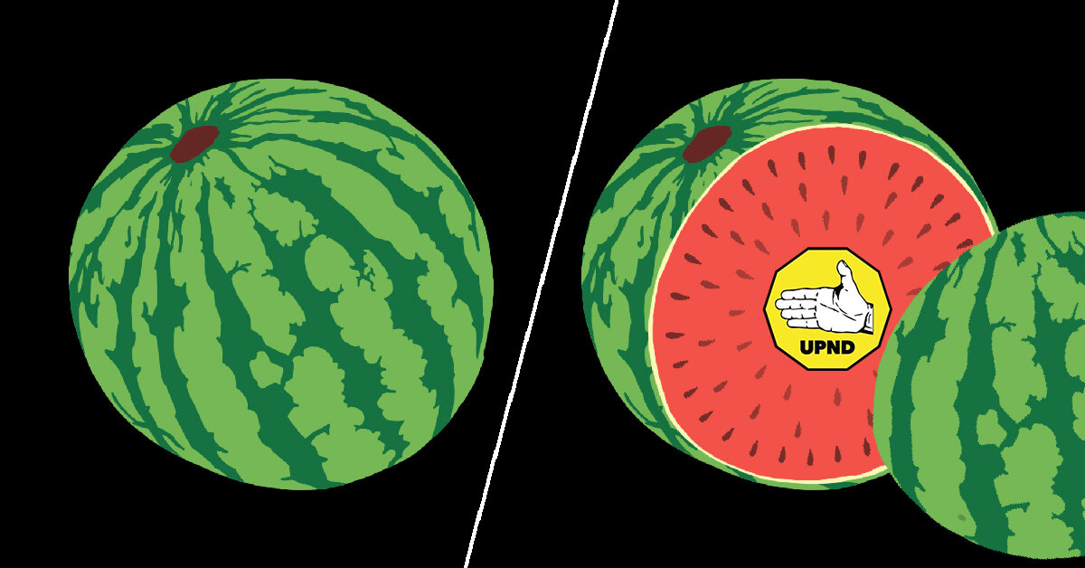 UPND, watermelon campaign, Zambia