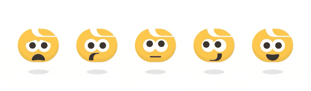 Capitec, animated in-app emoji set